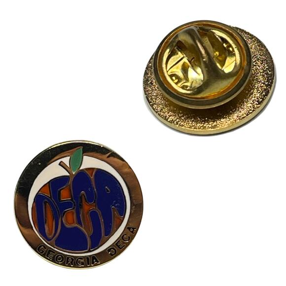 Vintage DECA State & Conference Pin Lot (10) 1990s Career Club Enamel Pins - Picture 3 of 11